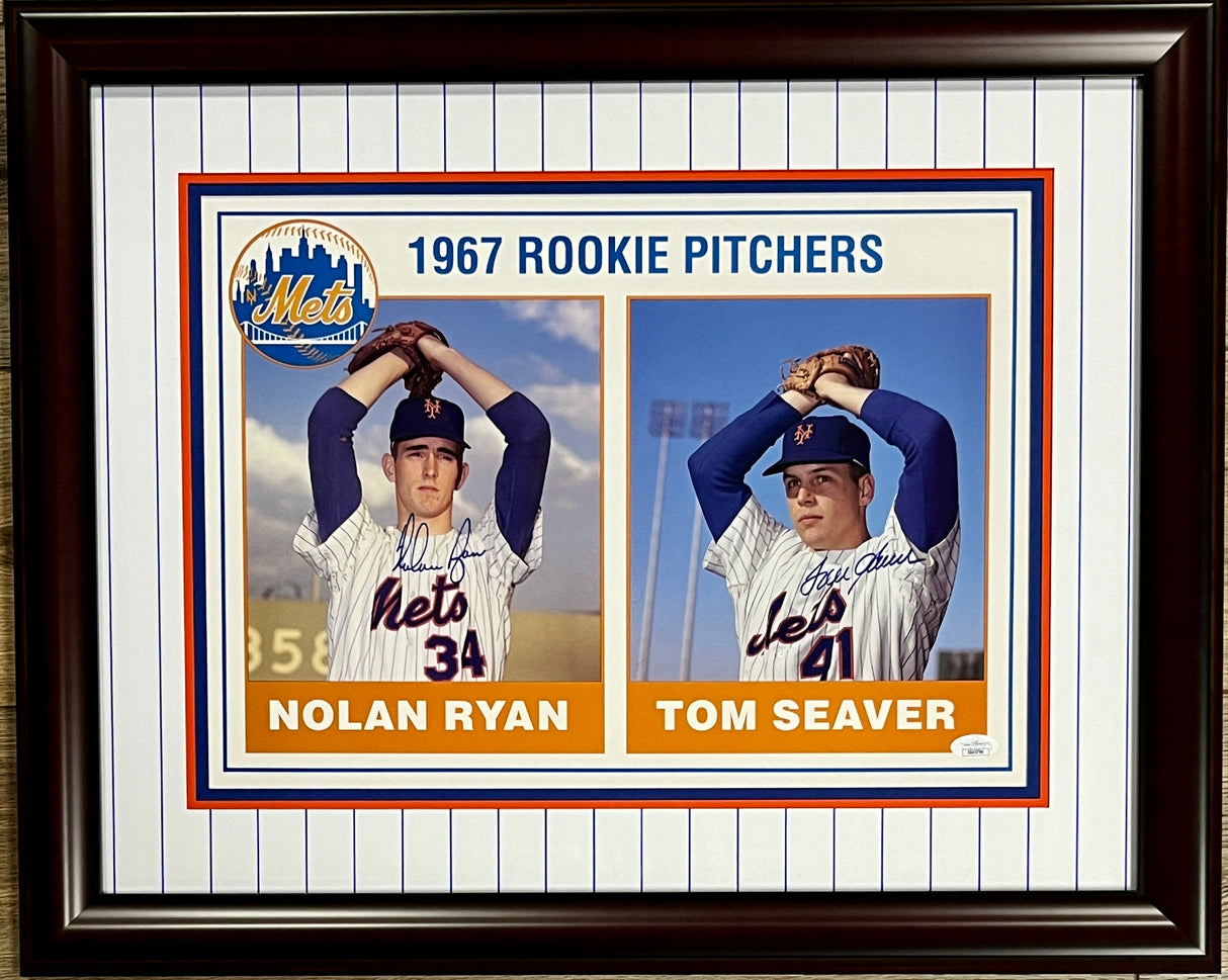 Tom Seaver/Nolan Ryan signed photo