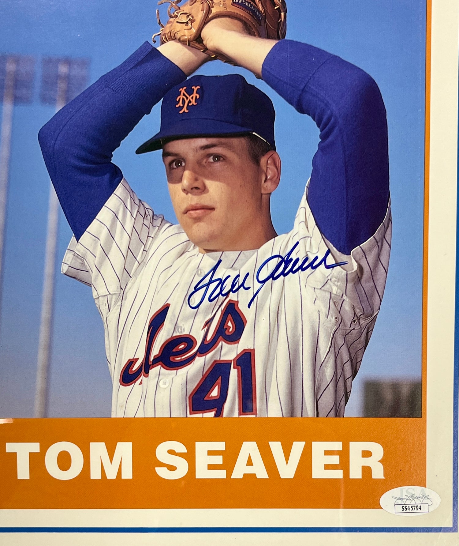 Tom Seaver/Nolan Ryan signed photo