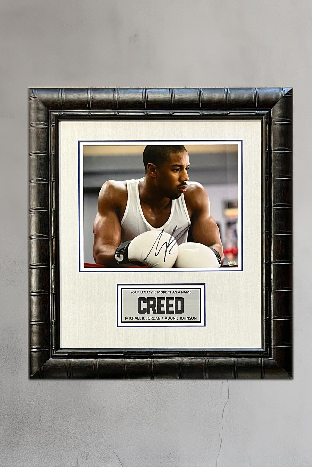 Micheal B Jordan-Creed signed photo