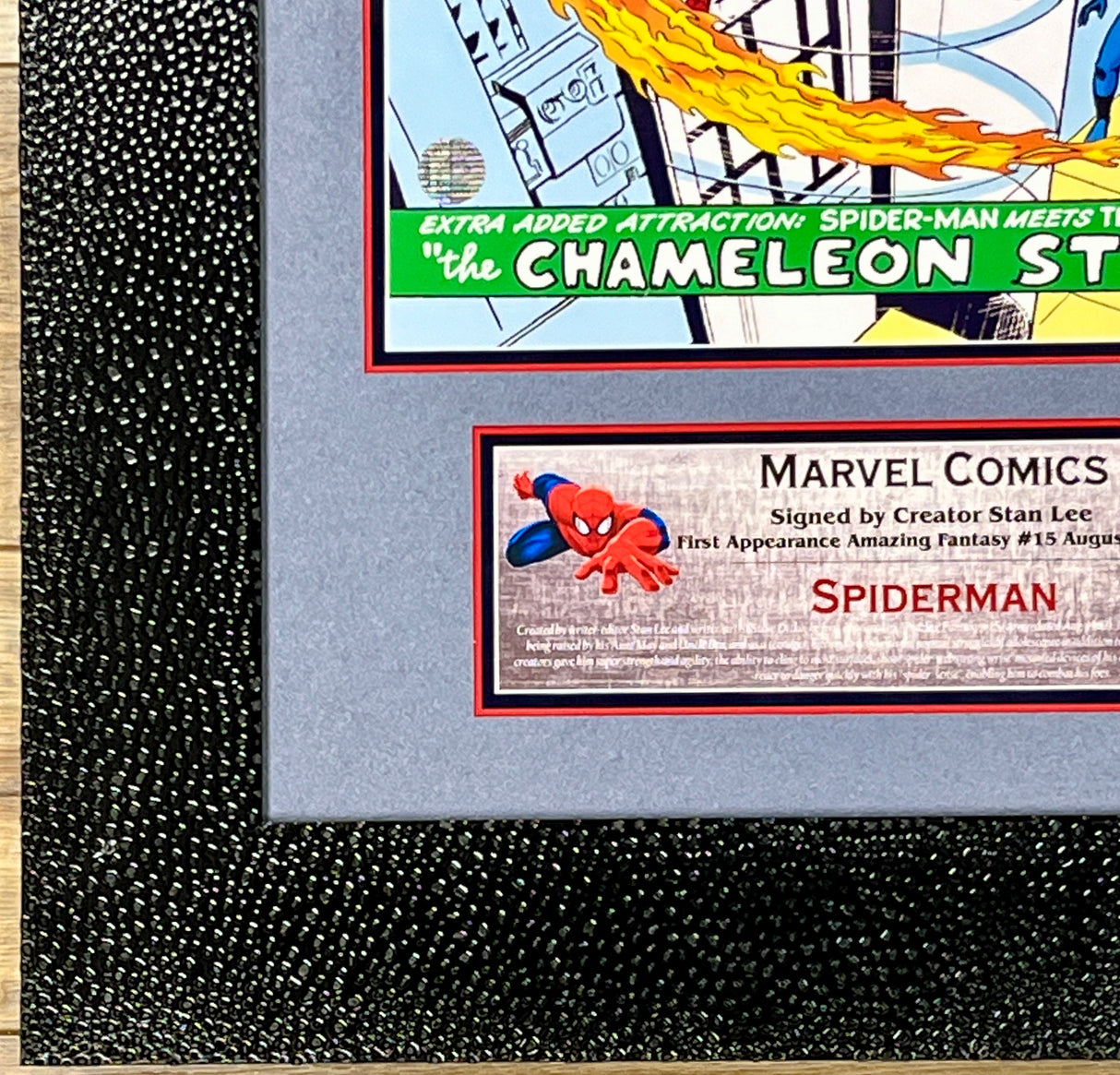 Stan Lee-Spiderman signed photo