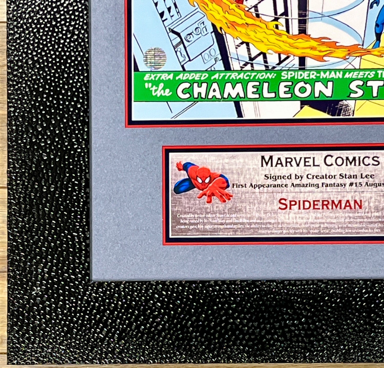 Stan Lee-Spiderman signed photo