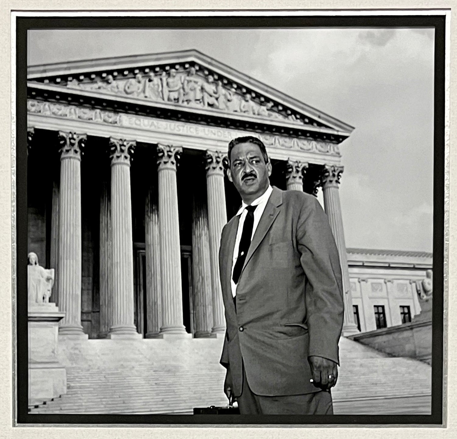 Thurgood Marshall-Supreme Court signed cut