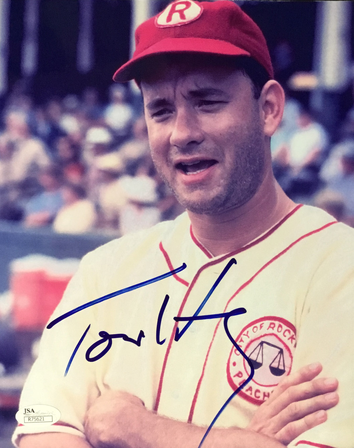 Tom Hanks A League Of Their Own Signed Photograph