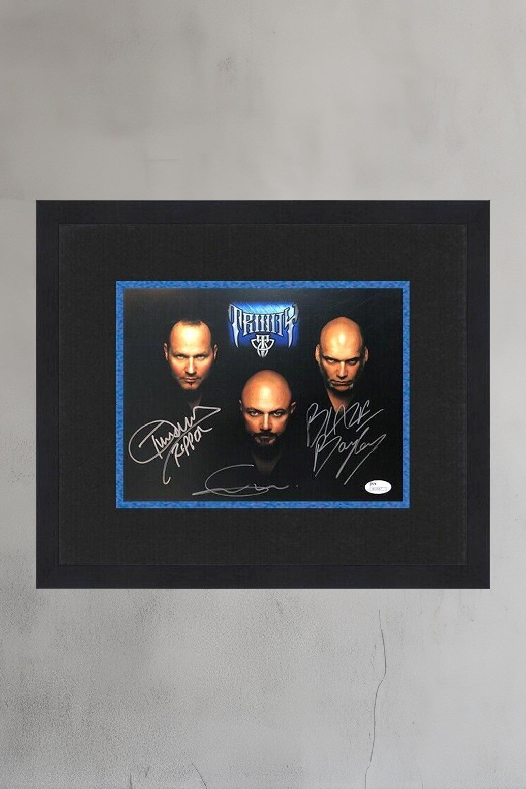 Trinity Geoff Tate Band Signed Photo