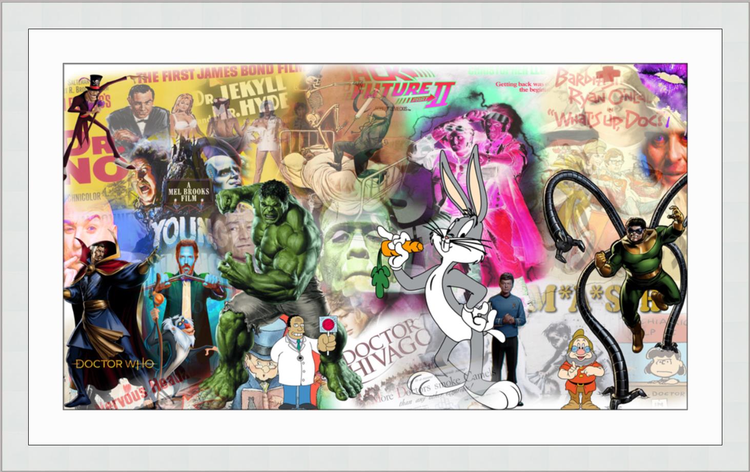 Punk What's Up Doc Limited Edition Giclee on Paper