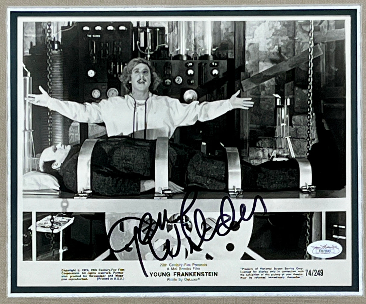 Gene Wilder-Young Frankenstein signed photo
