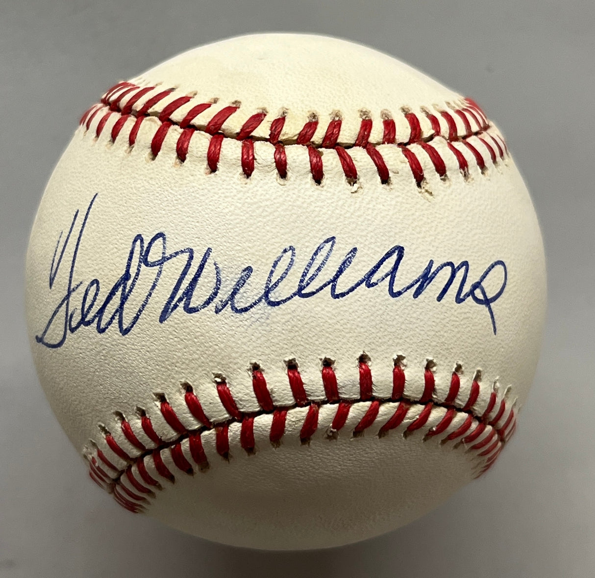 Ted Williams signed A.L. Baseball-JSA