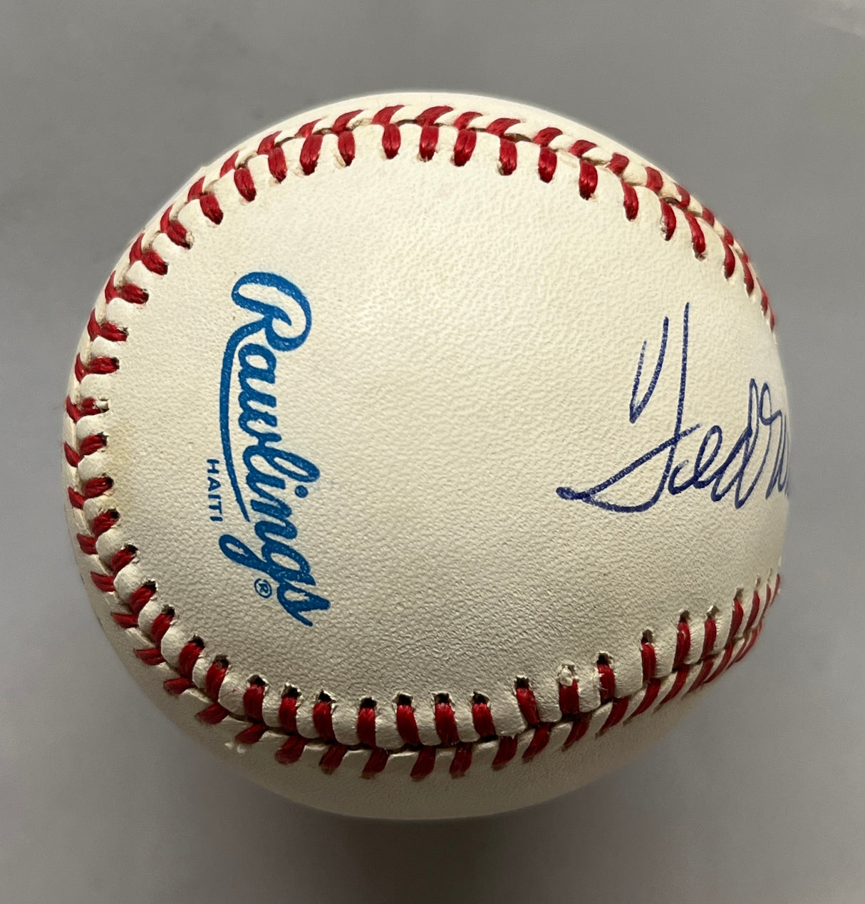 Ted Williams signed A.L. Baseball-JSA