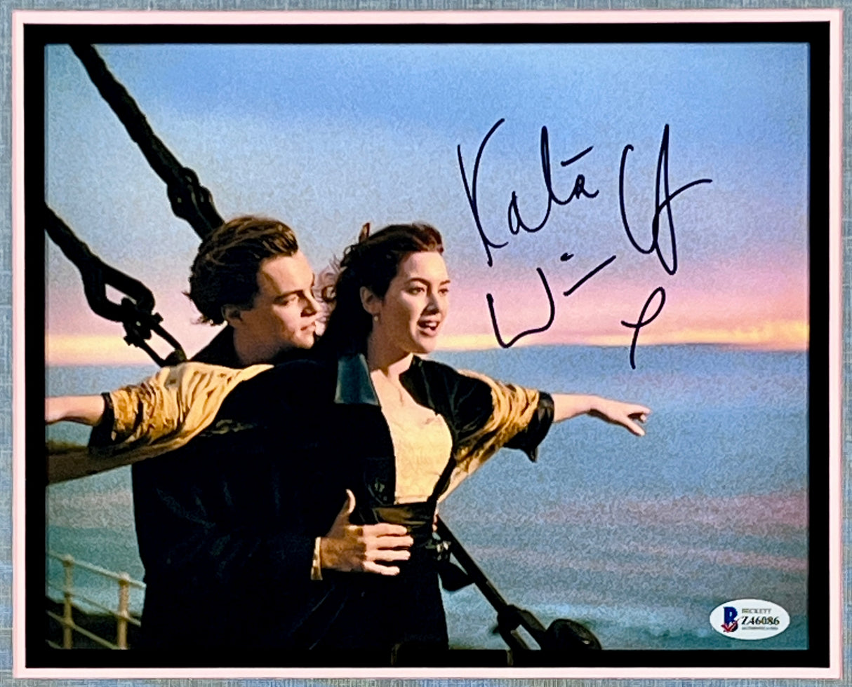 Kate Winslet-Titanic signed 8x10 photo