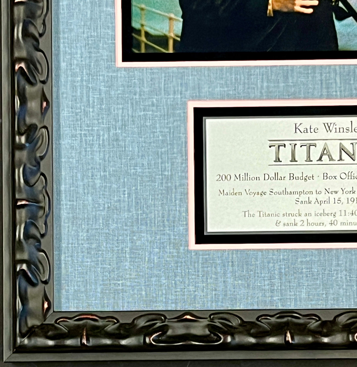 Kate Winslet-Titanic signed 8x10 photo