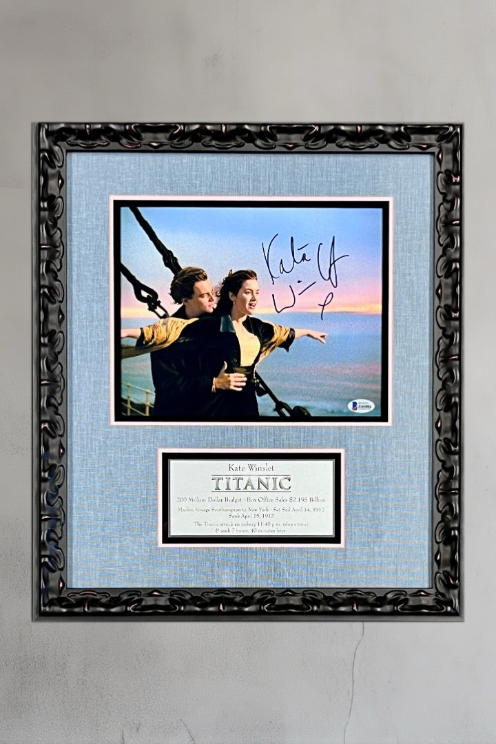 Kate Winslet-Titanic signed 8x10 photo