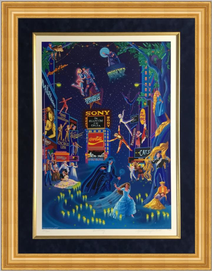 Melanie Taylor Kent Broadway NYC L/ED Signed & Numbered Serigraph