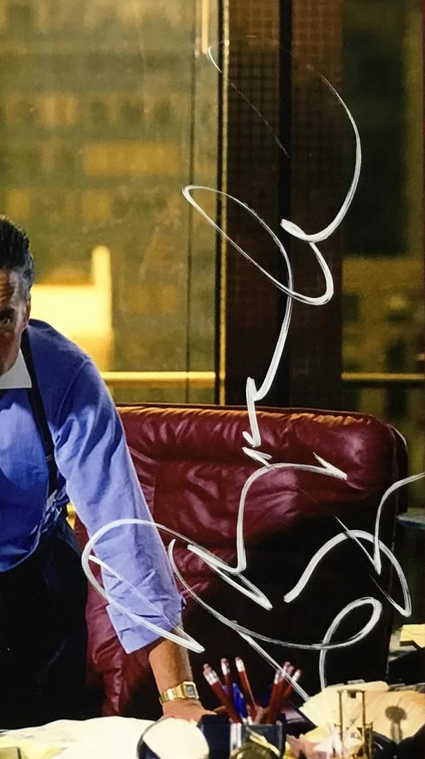Michael Douglas Wall Street Signed Photgraph Gordon Gekko