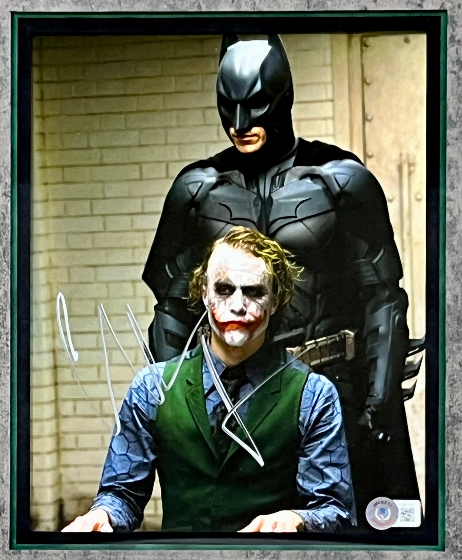 Cristian Bale-Batman signed photo