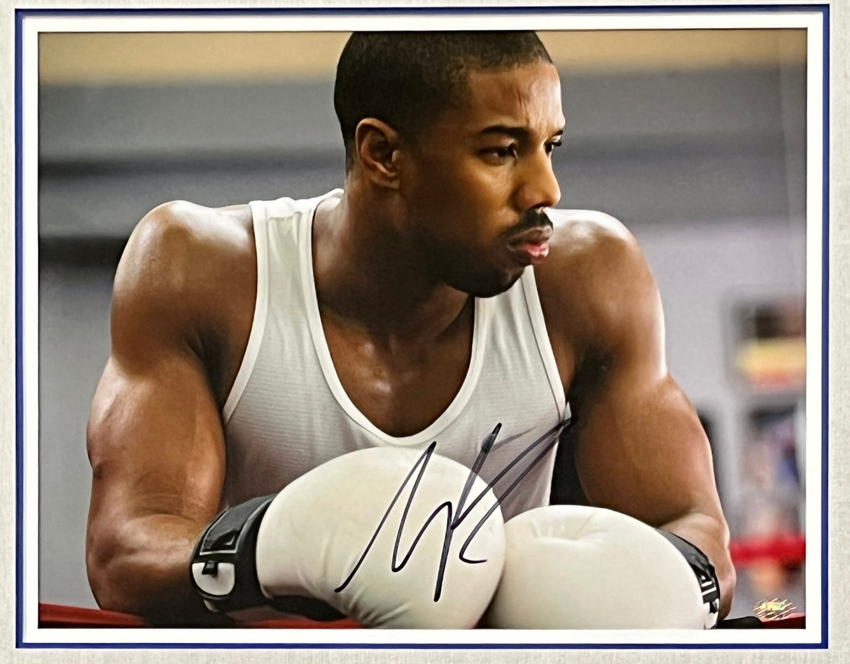 Micheal B Jordan-Creed signed photo