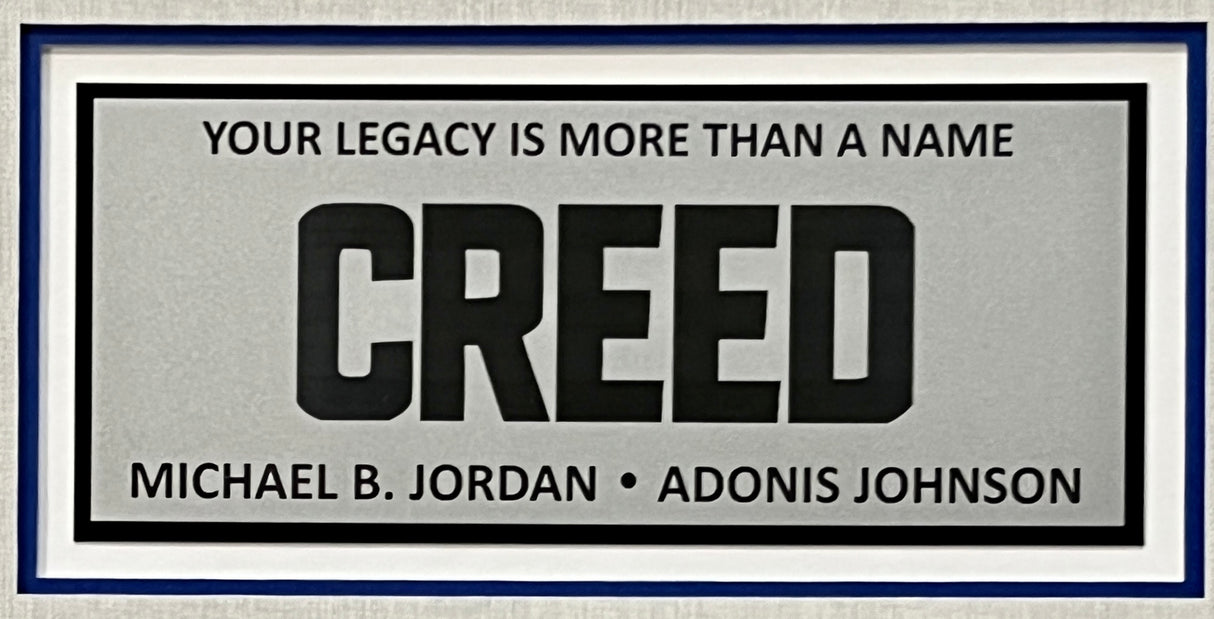 Micheal B Jordan-Creed signed photo