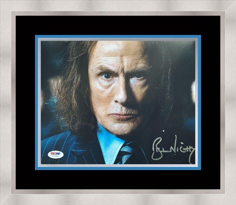Bill Nighy Signed Harry Potter Photo