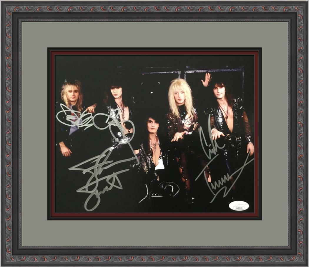 Warrant Band Signed Photo