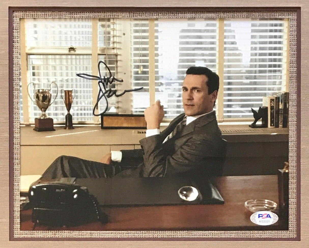 Jon Hamm-Madmen signed photo