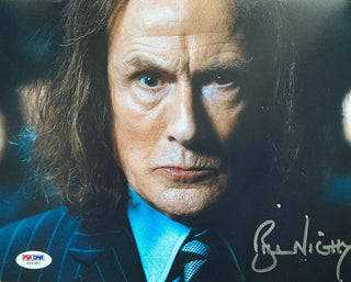 Bill Nighy Signed Harry Potter Photo