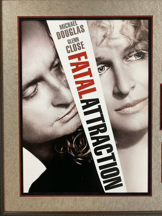 Michael Douglas & Glenn Close Signed Fatal Attraction