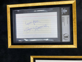 The Beatles Group Signed Slabbed Signature Cards