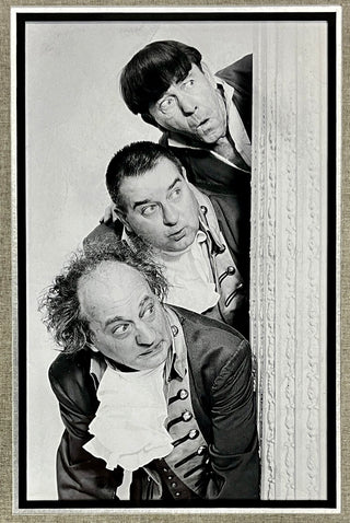 The Three Stooges-signed cut