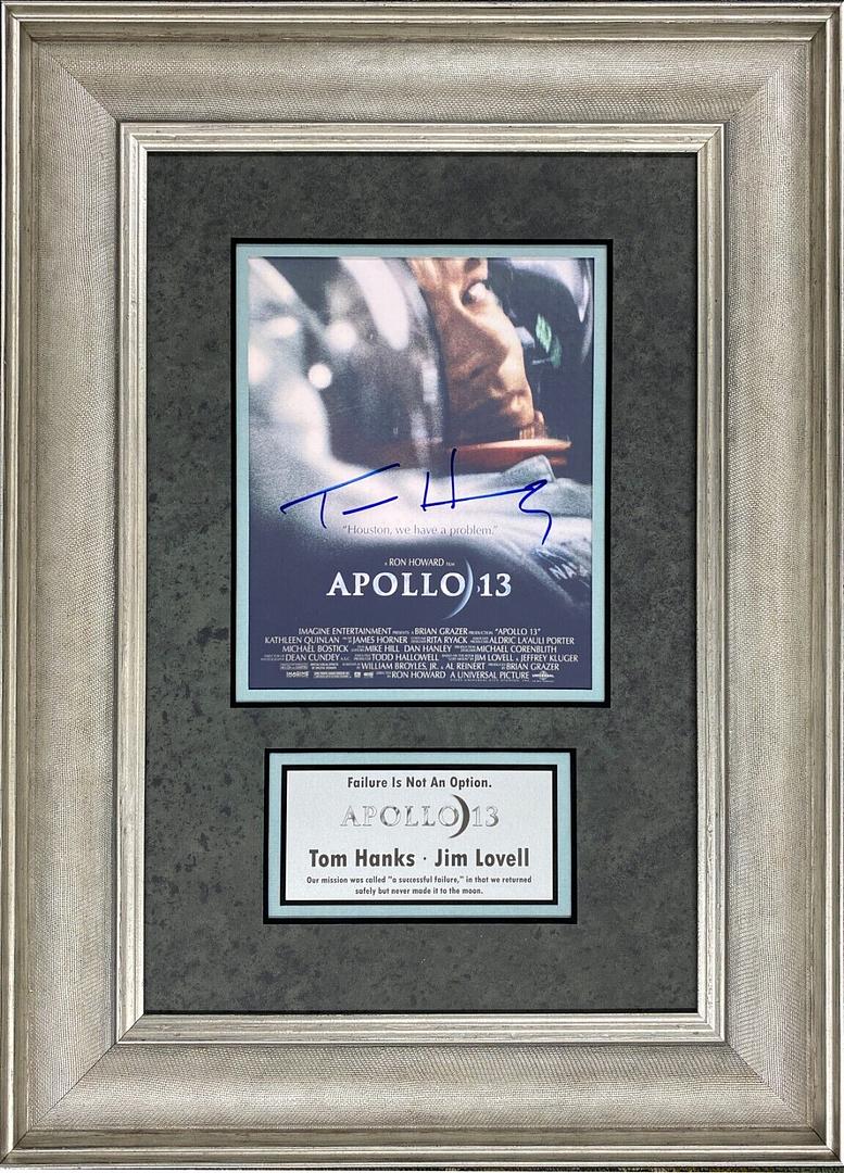 Tom Hanks Signed Apollo 13 Photograph