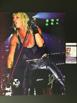 VINCE NEIL MOTLEY CRUE  Signed Photograph