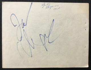 Barry White Signed Cut