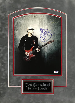 Joe Satriani Guitarist Signed Photograph