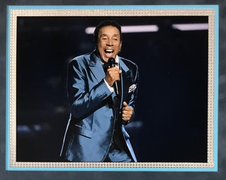 Smokey Robinson Signed Cut