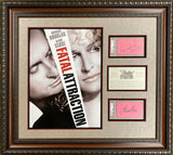 Michael Douglas & Glenn Close Signed Fatal Attraction