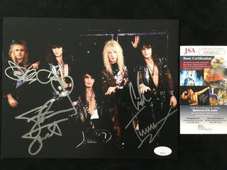 Warrant Band Signed Photo