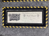 Neil Peart Drummer Signed RUSH Record All The Worlds a Stage