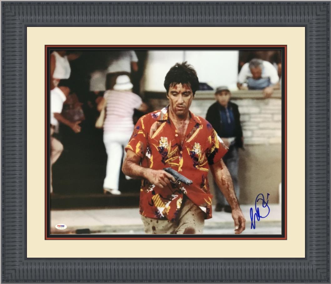 Al Pacino Scarface Autographed Photo Tony Montana