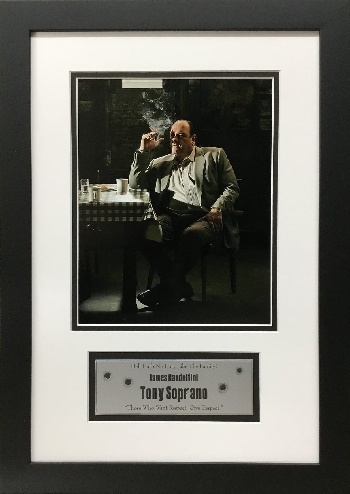 James Gandolfini Sopranos Respect Photo