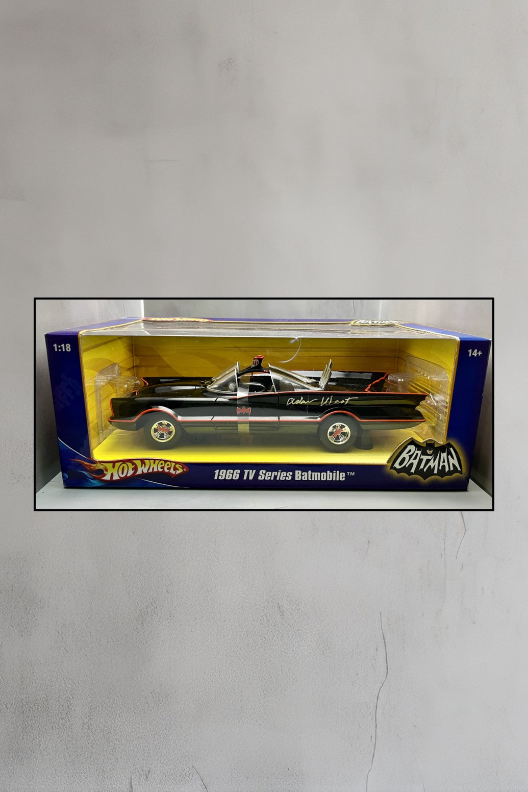 Adam West-Batman signed Batmobile