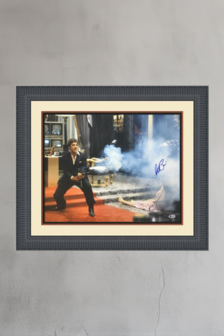 Al Pacino Scarface Autographed Photo Say Hello To My Little Friend