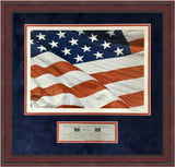 Brent Wickes Signed Limited Edition Old Glory The American Flag Litho