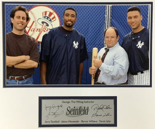 Seinfeld New York Yankees Laser Engraved Signature Series