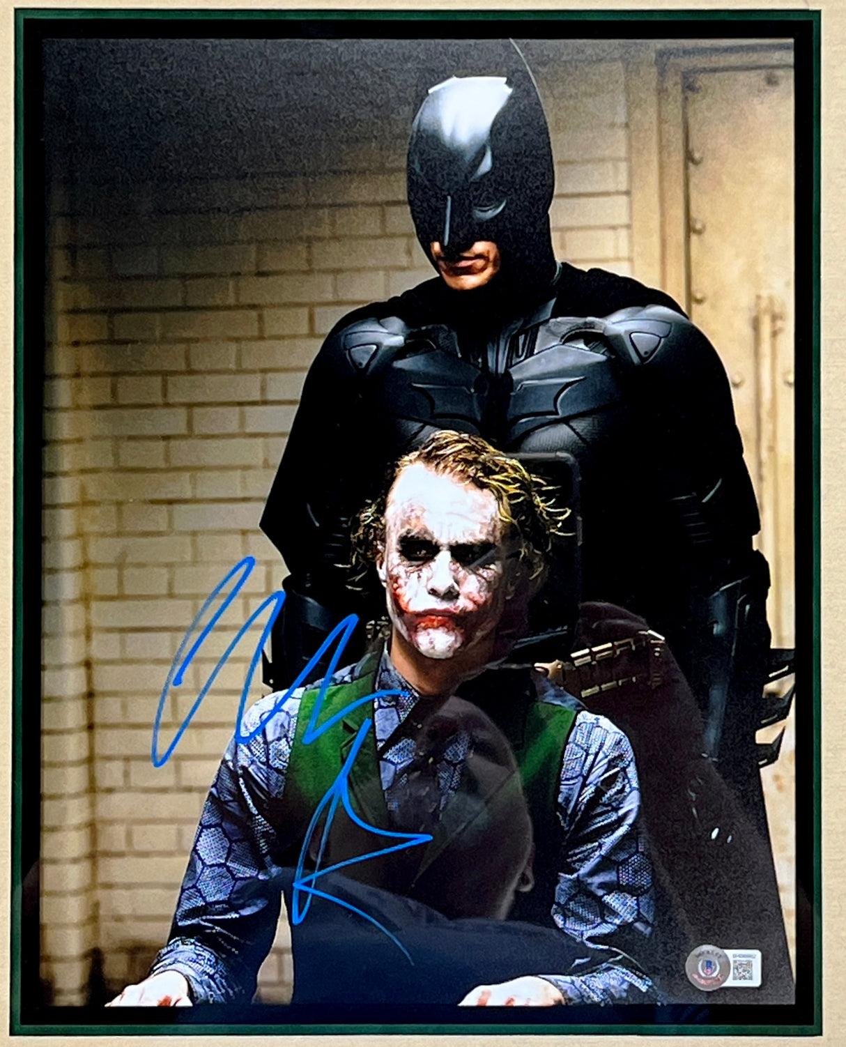 Cristian Bale-Batman signed photo