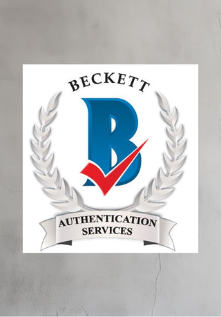 Beckett authentication certificate of authenticity 