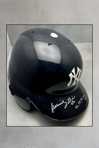 Bernie Williams-Yankees signed Full size batting Helmet