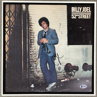 Billy Joel 52nd Street Signed Record Cover