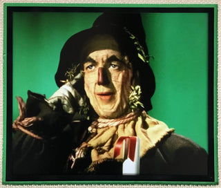 Ray Bolger signed cut