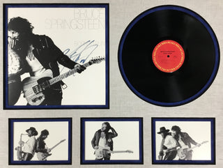 Bruce Springsteen Born To Run Signed Record Cover Album