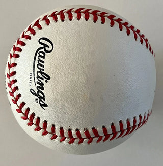 President George W. Bush signed baseball