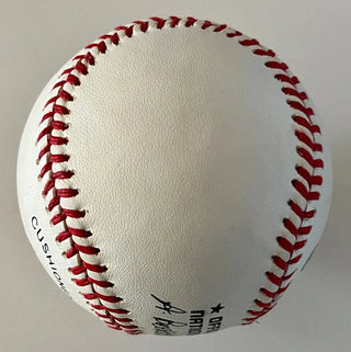 President George W. Bush signed baseball