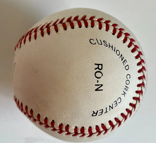 President George W. Bush signed baseball